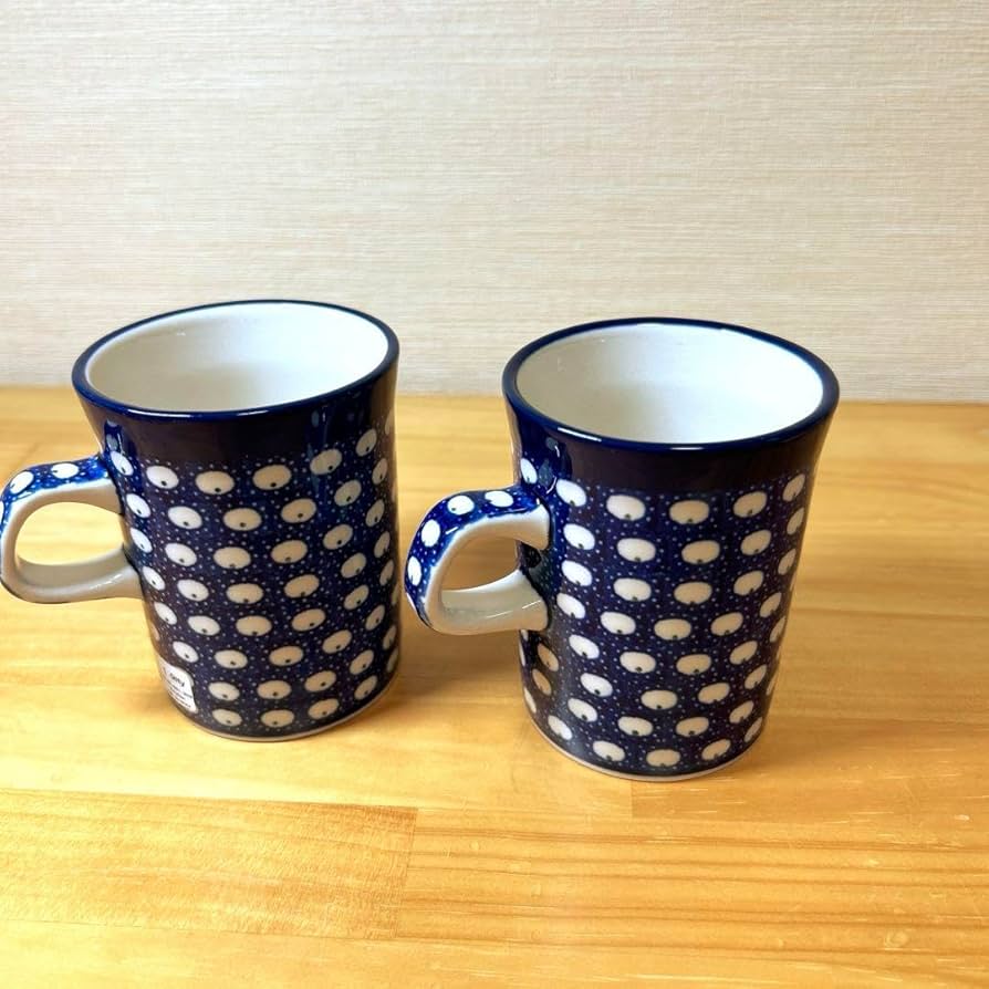 Amazon.co.jp: ポーリッシュポタリー マグカップ ペア セラミカ