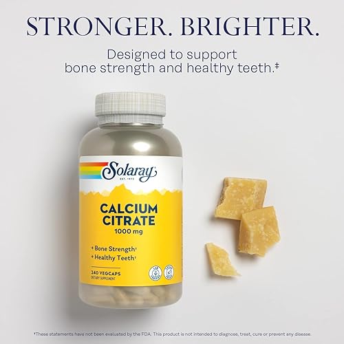 Miniatura 3 de SolarayCitrato de Calcio Complex 1000mg 240Cápsulas
