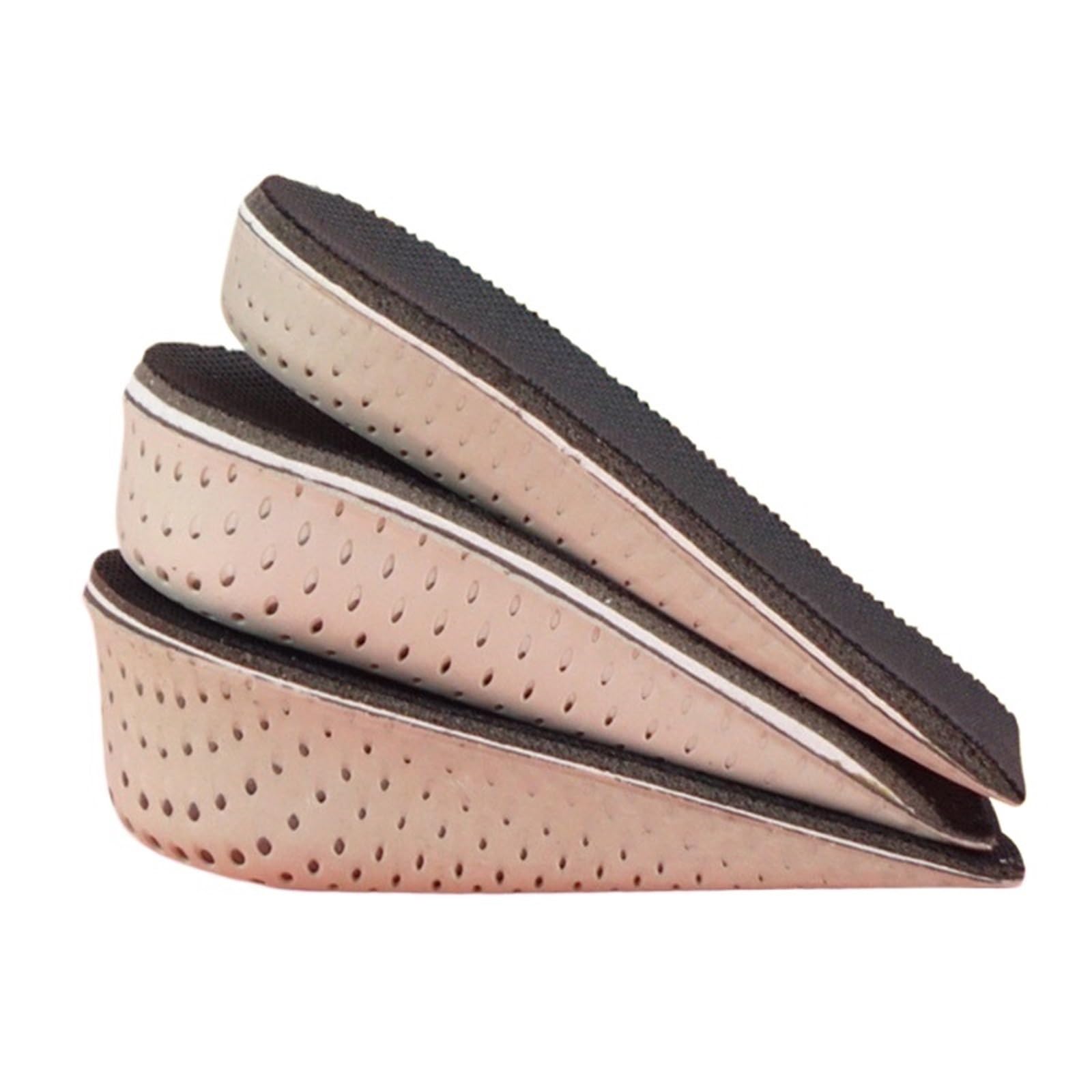 Plantillas Altura Hombre Plantillas ajustables unisex, 1 par, de 2 a 4 cm, for aumentar la altura, con espuma viscoelástica, for zapatos más altos(Height 3.0cm)