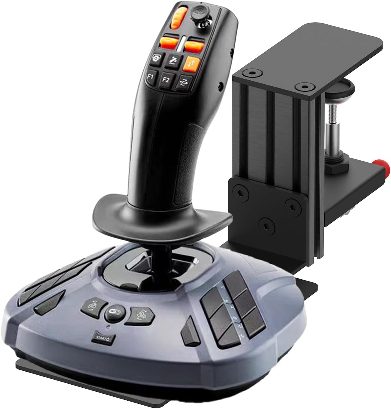 Desk Mount for SimTask Farmstick,WINWING URSA Minor Airline,URSA Minor Space Joystick,Compatible with Logitech G Extreme 3D Pro,Turtle Beach VelocityOne Flightstick,Thrustmaster T.Flight HOTAS One