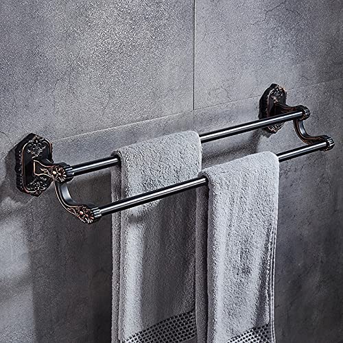 Toalleros Toallero de baño Toallero montado en la pared, Serie de baño contemporánea Toalla moderna europea/Soporte de papel higiénico/portavasos/Gancho para bata Accesorios de baño/Toallero Toalleros