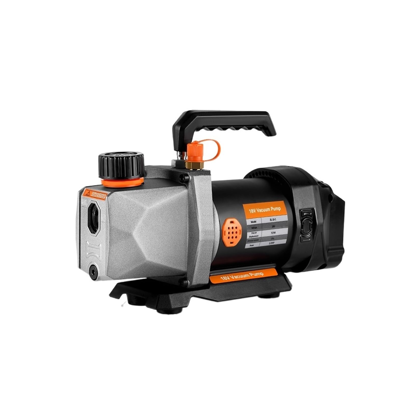 CUDTAPI Vacuum Pump, 1/2HP 7CFM Refrigerant Vacuum Pump 1/4 Air Inlet Refrigeration For Car Household Conditioning For 18v Battery