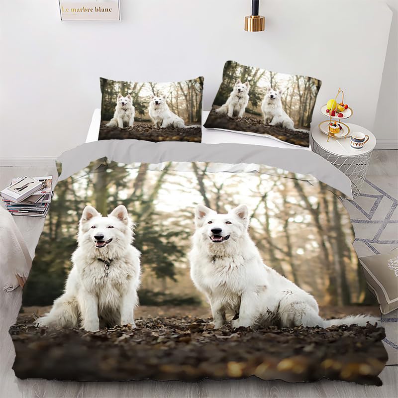 Cadeau personnalisé garçons filles avec cette housse de couette chien pour lit enfant