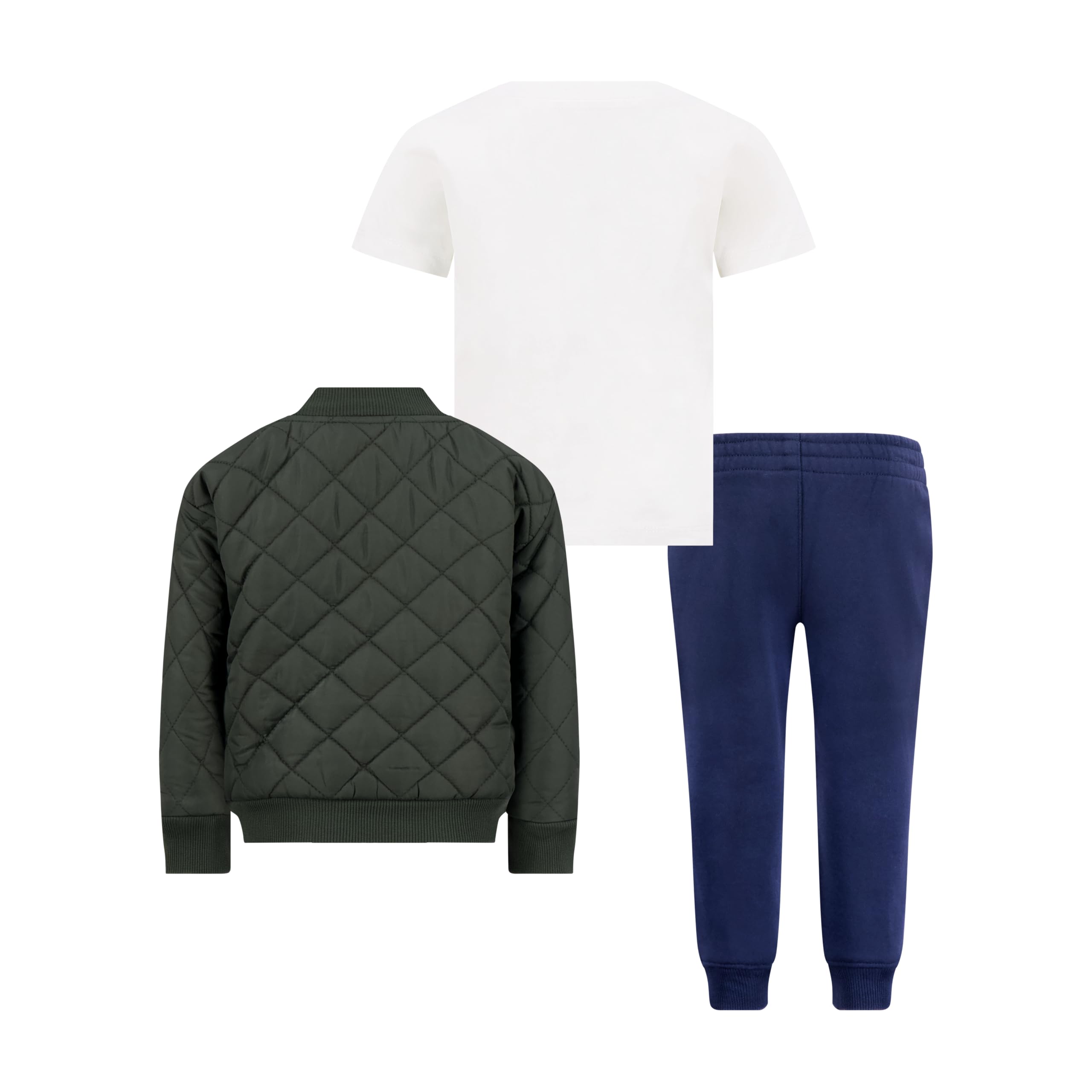 Reebok Jungen 3 Piece Jacket T-shirt And Jogger Set Bekleidungsset (3er Pack)