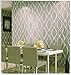 Blooming Wall: Extra-thick Non-woven Modern Leaf Flow Embossed Textured Wallpaper for Livingroom Bedroom, 20.8 In32.8 Ft=57 Sq.ft, Gray&beige