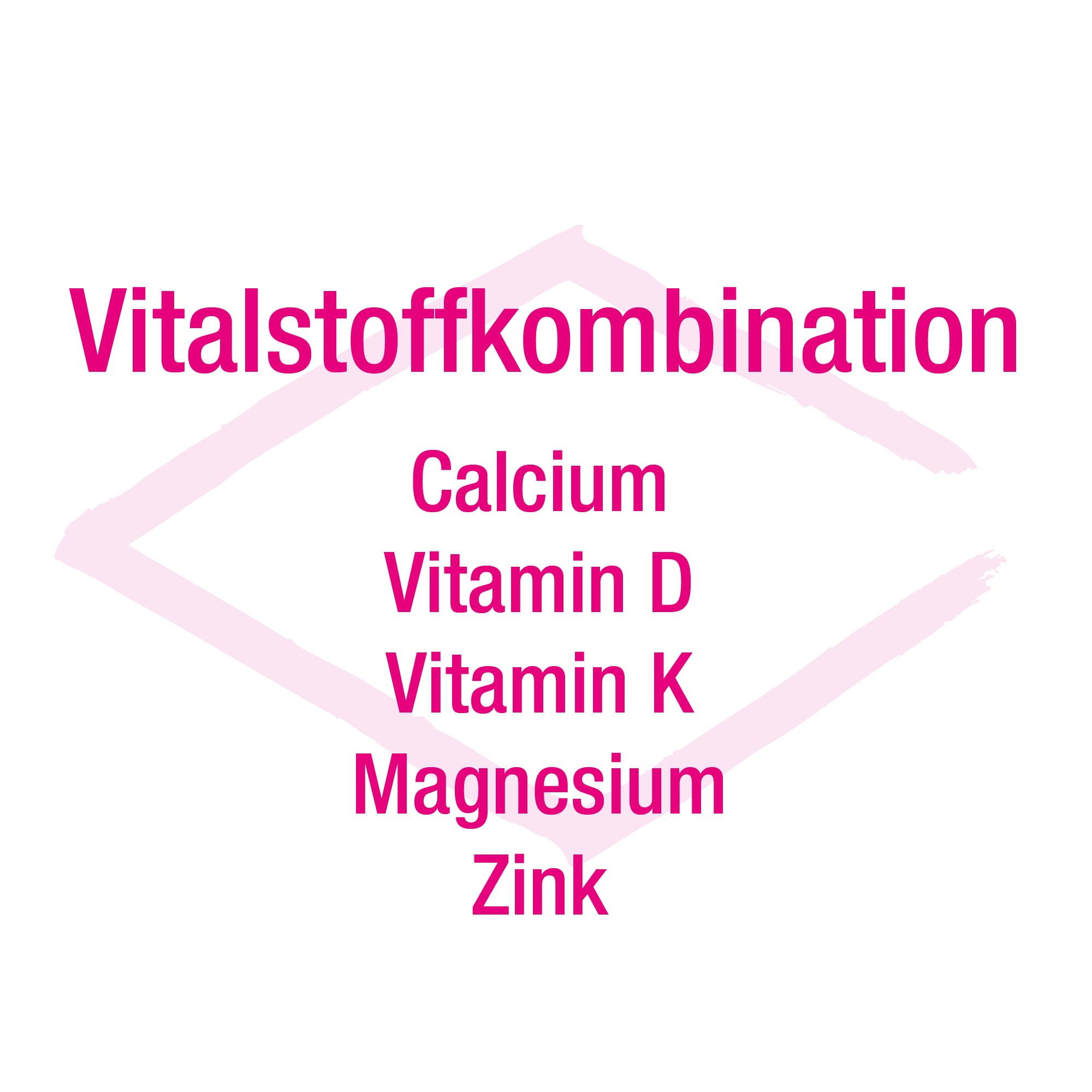 Calcium Verla vital Tabletten – Mit der 5-fach Vitalstoffkombination 600 mg Calcium + 100 mg Magnesium + 5 mg Zink + 800 I.E. Vitamin D3 + Vitamin K, 200 St