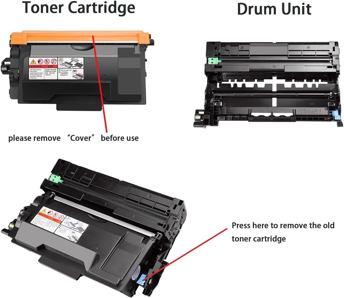 DR-920 DR920 Drum Unit Use for HL-L5210DN L5210DW L5210DWT L6210DW L6210DWT L6217DW L6310DW DCP-L5510DN MFC-L5710DN L5710DW L5717DW L5915DW L6810DW Printers