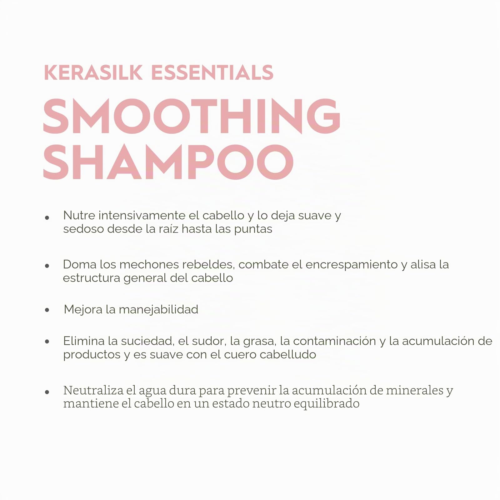 Kerasilk Essentials Smoothing Shampoo 750ml