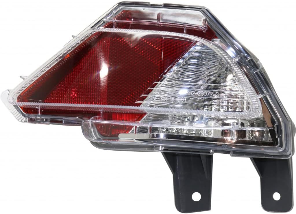 KarParts360 Tail Light For Toyota RAV4 2016 2017 2018 Driver Side | Inner w/Reflector Hybrid Replacement For TO2886105 | 81456-42070