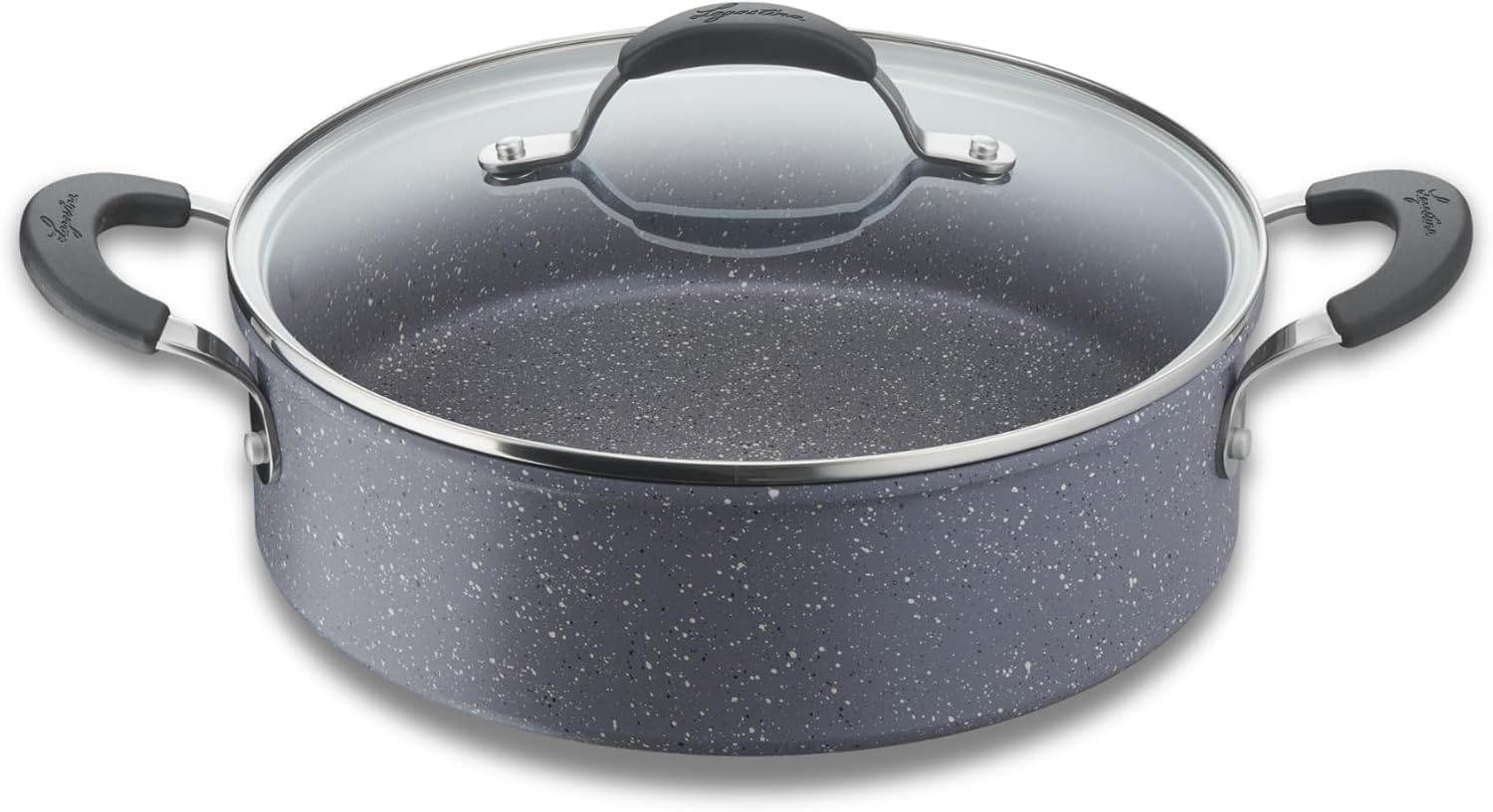 Casserole Lagostina Tempra Mineral induction 26 cm revêtement minéral pierre