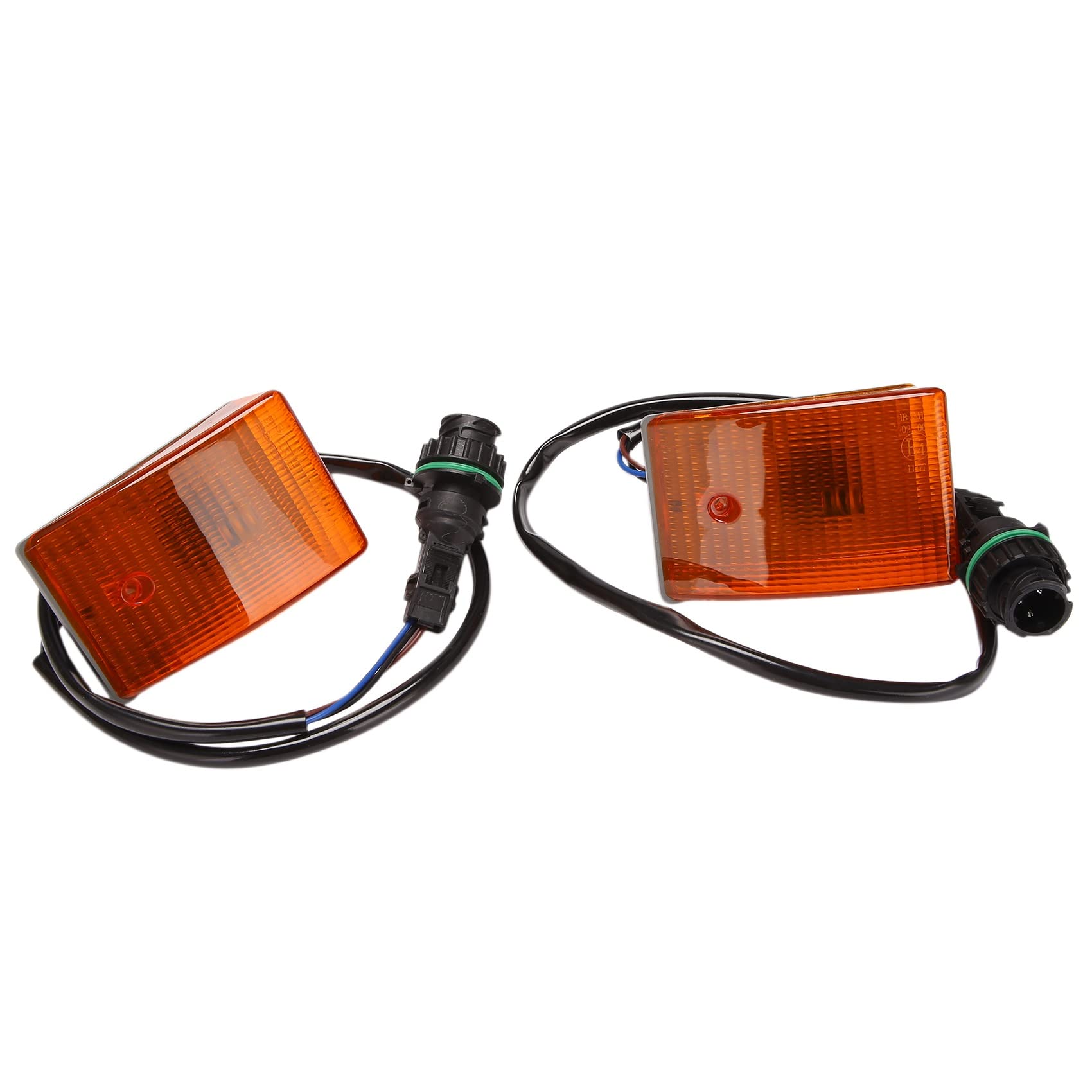 Oikabio 2Pcs 24V Truck Corner Light Truck Side Marker Light Turn 