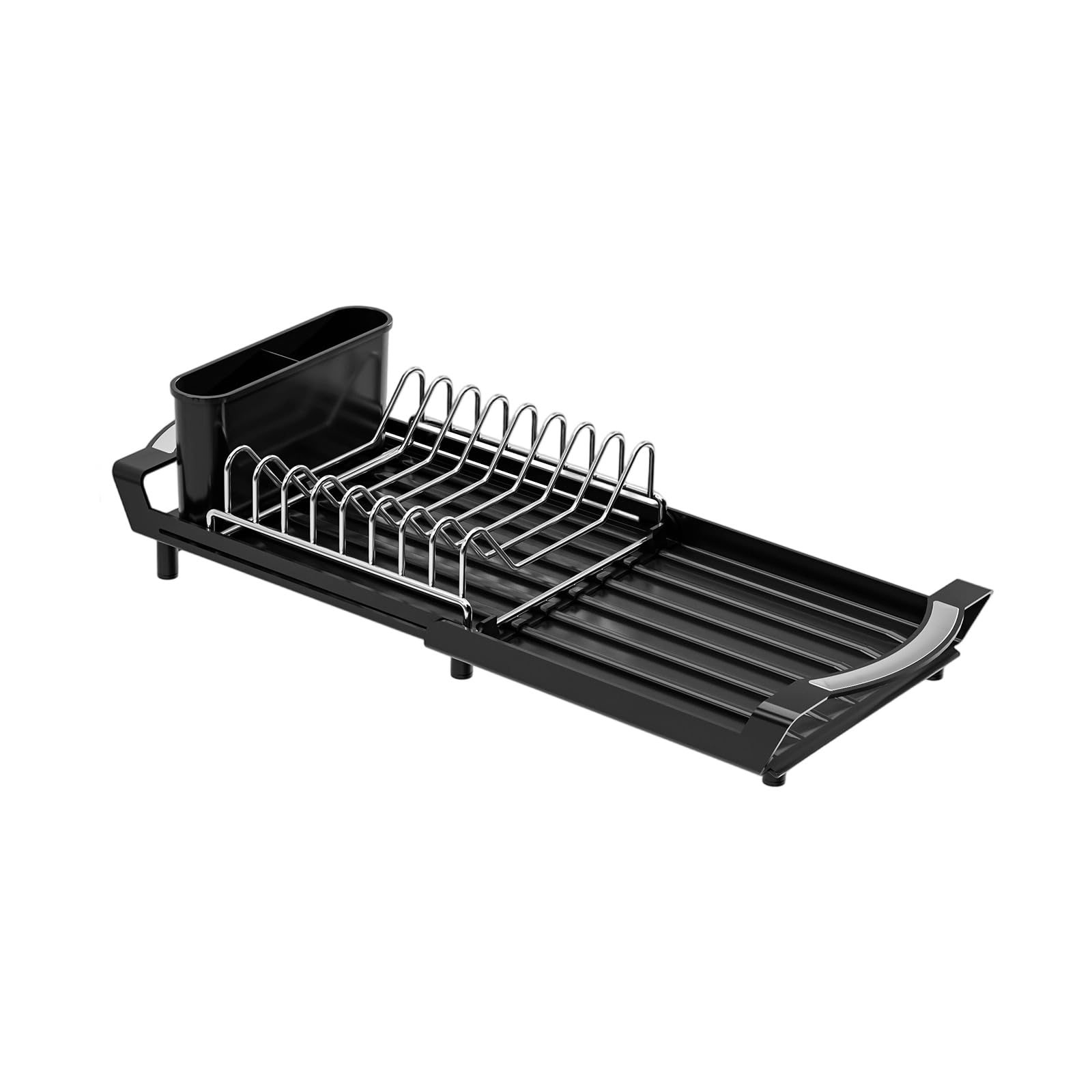 Kalttoy Practical Countertop Storage Unit for Dishes and Tools Highlighting Protective Coating and Simple Arrange 49.5 in Greatest Modifiable Kitchen Drying Rack