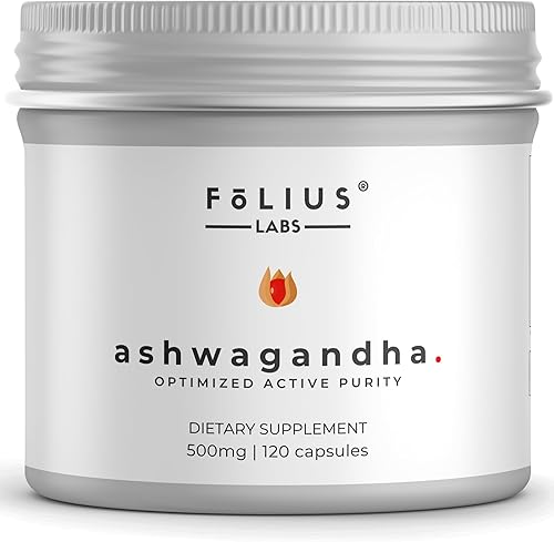 Ashwagandha 7.5% Suplemento de apoyo energético a base de hierbas 500 mg - Apoyo para el alivio del estrés, apoyo natural del estado de ánimo - disponible en Yaxa Costa Rica