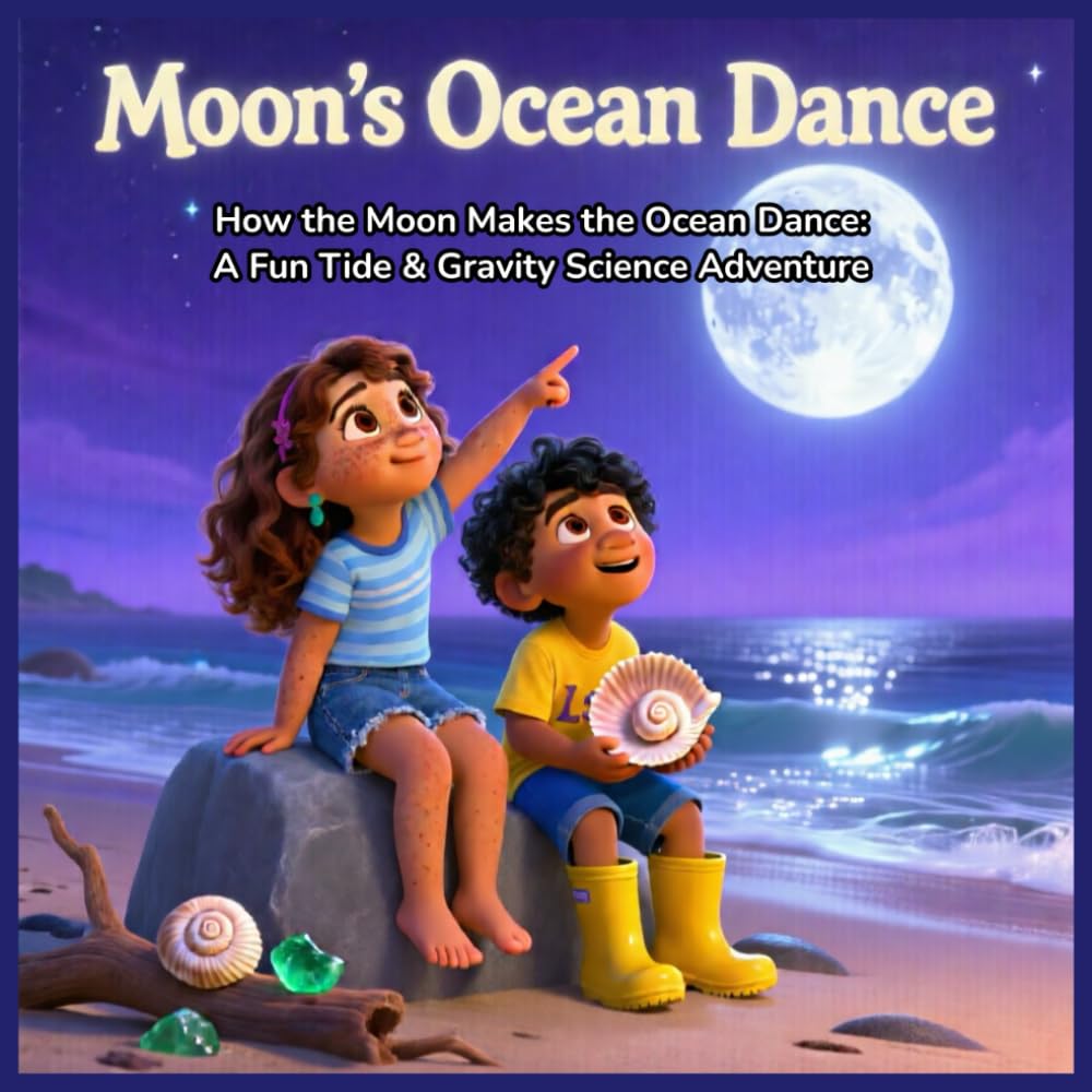 Moon’s Ocean Dance: How the Moon Makes the Ocean Dance: A Fun Tide & Gravity Science Adventure for Kids 7–12