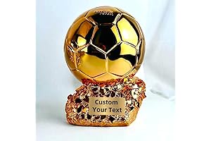 Customizable Ballon d'Or Trophy: Celebrate Soccer Excellence