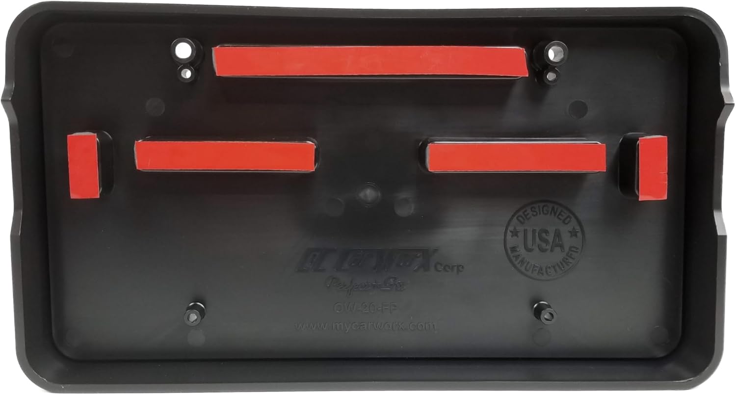 C & C Carworx OW-20-FP Front License Plate Frame Bracket Mount Compatible with 2020, 2021, 2022 Subaru Outback Wagon (Does NOT FIT 2022 Wilderness Edition)