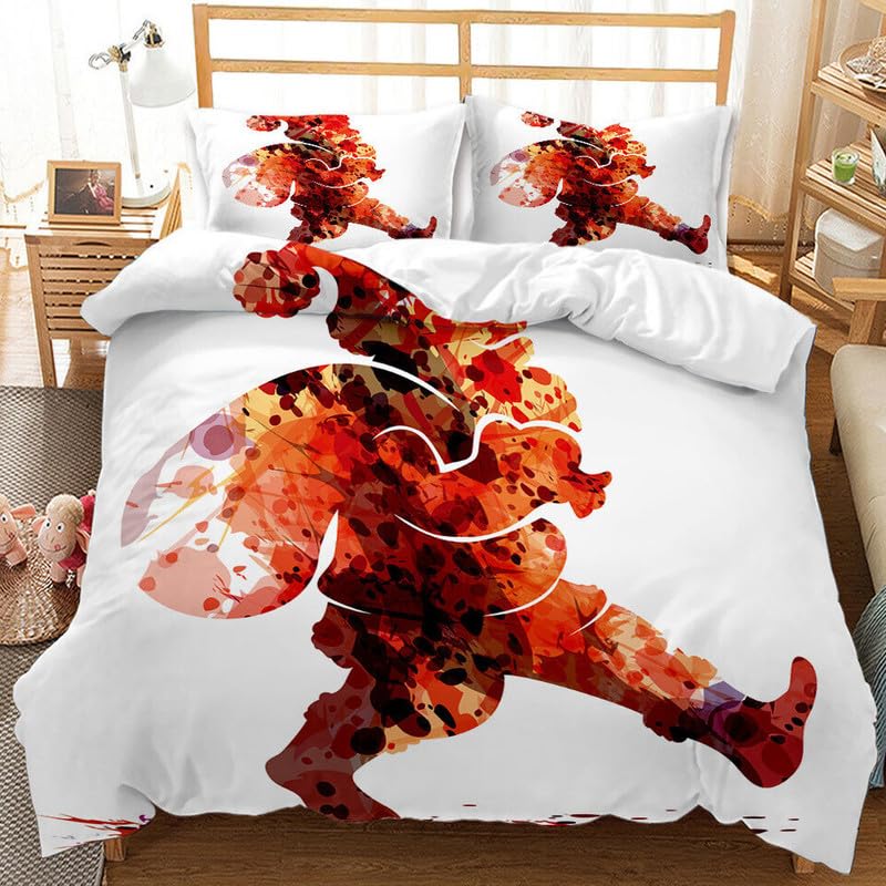 Housse de couette 140x200 cm blanche lavable en machine qui ne ternit pas au lavage