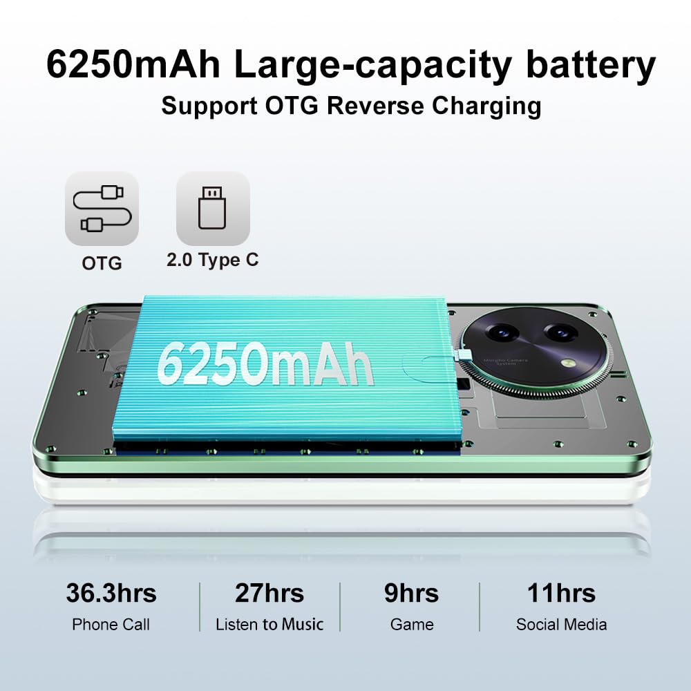 DOOGEE Note 59 Pro Android 15 Mobile Phone 5G,32GB+256GB/2TB,6.75