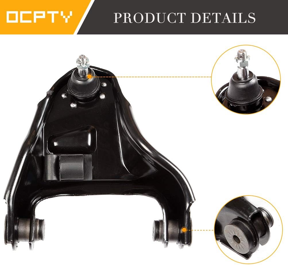 OCPTY - New - K620173 Front Passenger Side Upper Control Arm And Ball Joint Assembly fit for Chevrolet Blazer S10 for GMC Jimmy S15 Sonoma Syclone Typhoon for Isuzu Hombre for Oldsmobile Bravada