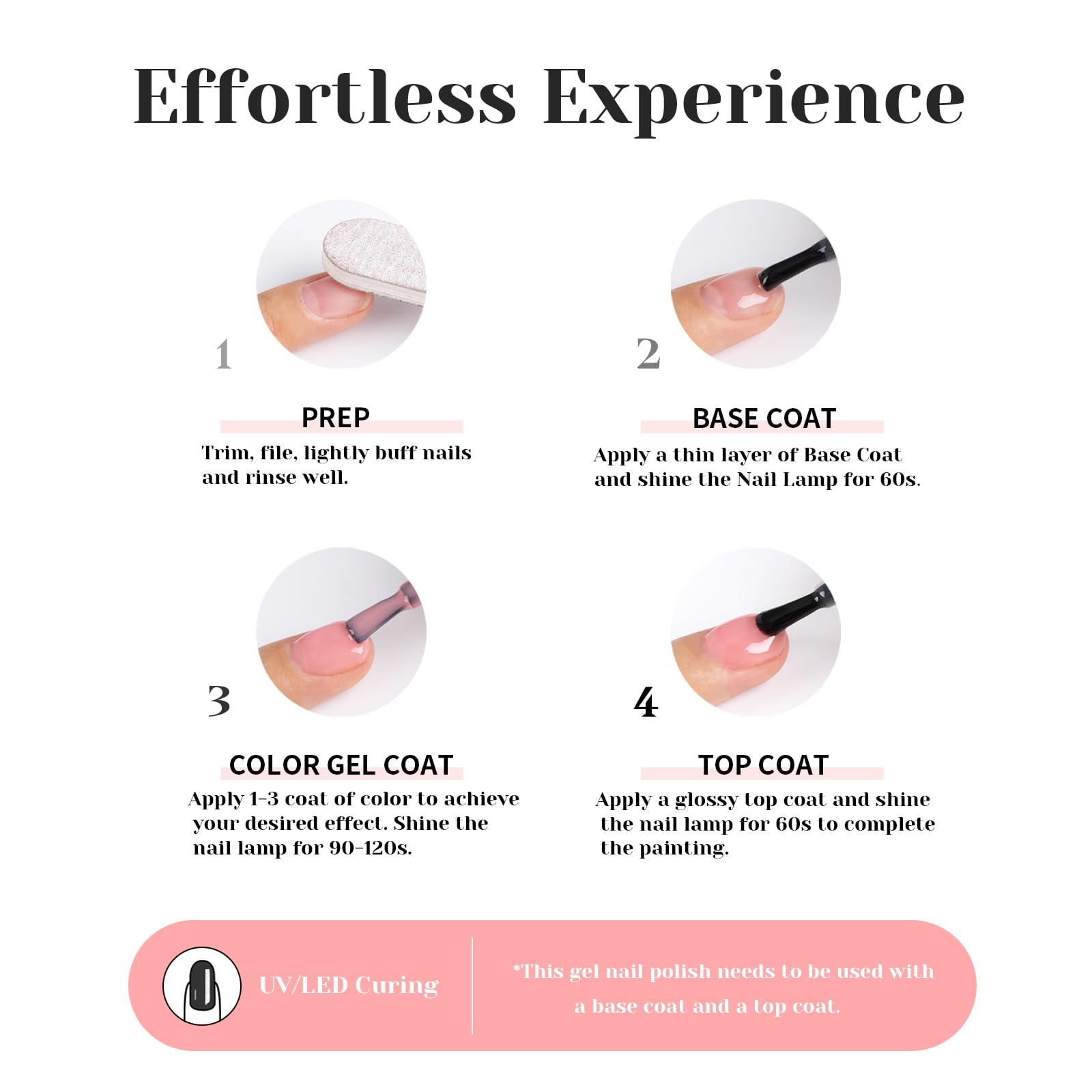 TUTUYU Gel Polvere Ballet - 12 ml - Rosa nude sofisticato