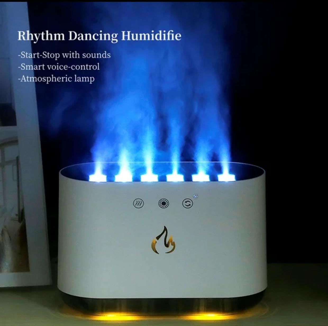 Yadava Humidifier Small USB Office Desktop Bed Mini Home Mute Bedroom Spray Moisturising Air Conditioning Moisturising Air Purification Ultrasonic Mist Maker Cool Mist Humidifier (Rainbow) 3
