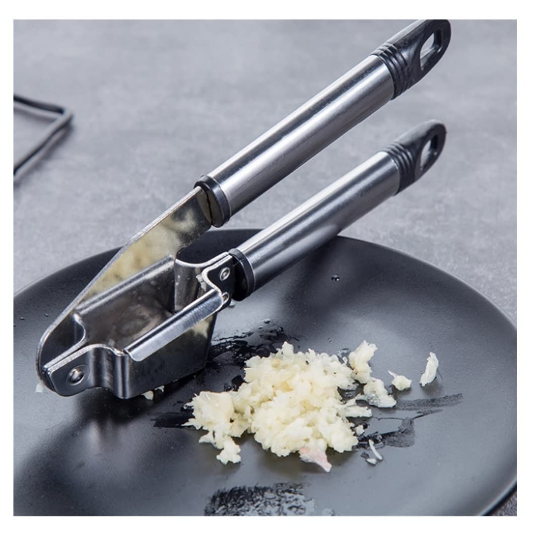 Knoblauchpresse Garlic Press Knoblauchhacker Leicht Zu Drückender, Ergonomischer Griff, Kein Schälen Erforderlich, Professionelle Ingwerpresse Kitchen Gadgets