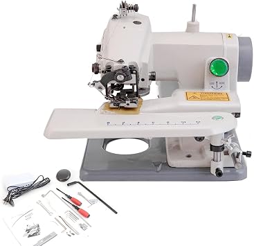 Home Seamless Sewing Machine Portable Sewing Machine Embroidery Sewing Machine Wide Table Tabletop Scoop Sewing Hammer with 10 Needles for Straightening Hem Pants