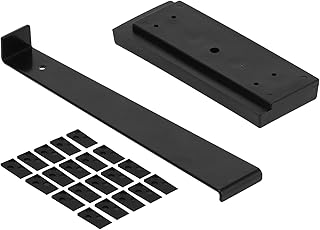 Laminate Flooring Installation Kit, Professional Wood Floor Tools with Pull Bar, Tapping Block, 20 Spacers, Black, PP and ABS and Iron