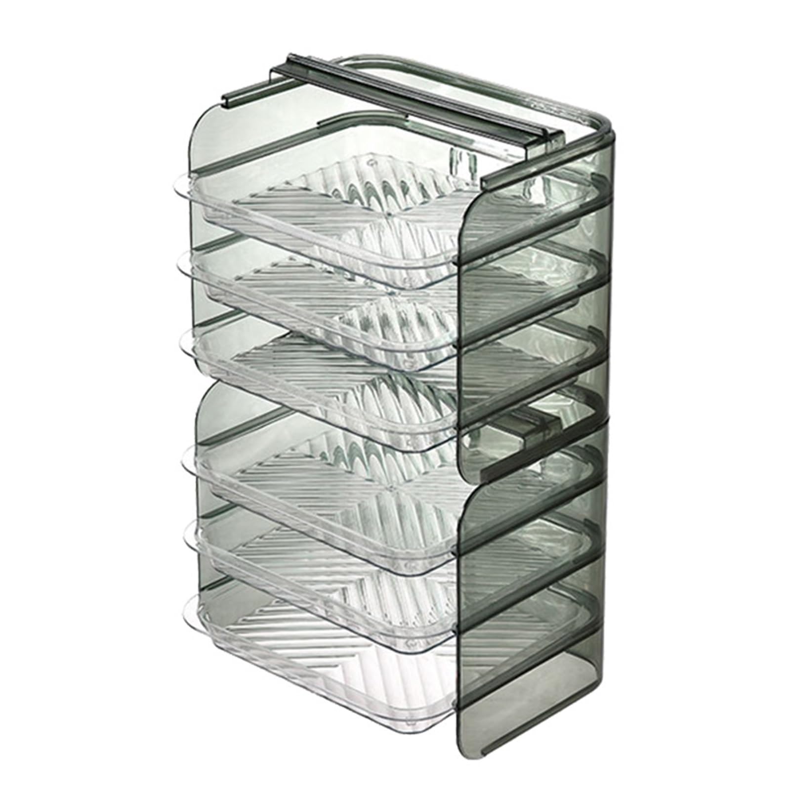 Estante De Almacenamiento De Alimentos De Varios Niveles, Bandeja Multicapa For Preparar Frutas Y Verduras, Estante For Artículos Diversos De Cocina, For Cocinas Y Restaurantes.(6tier)