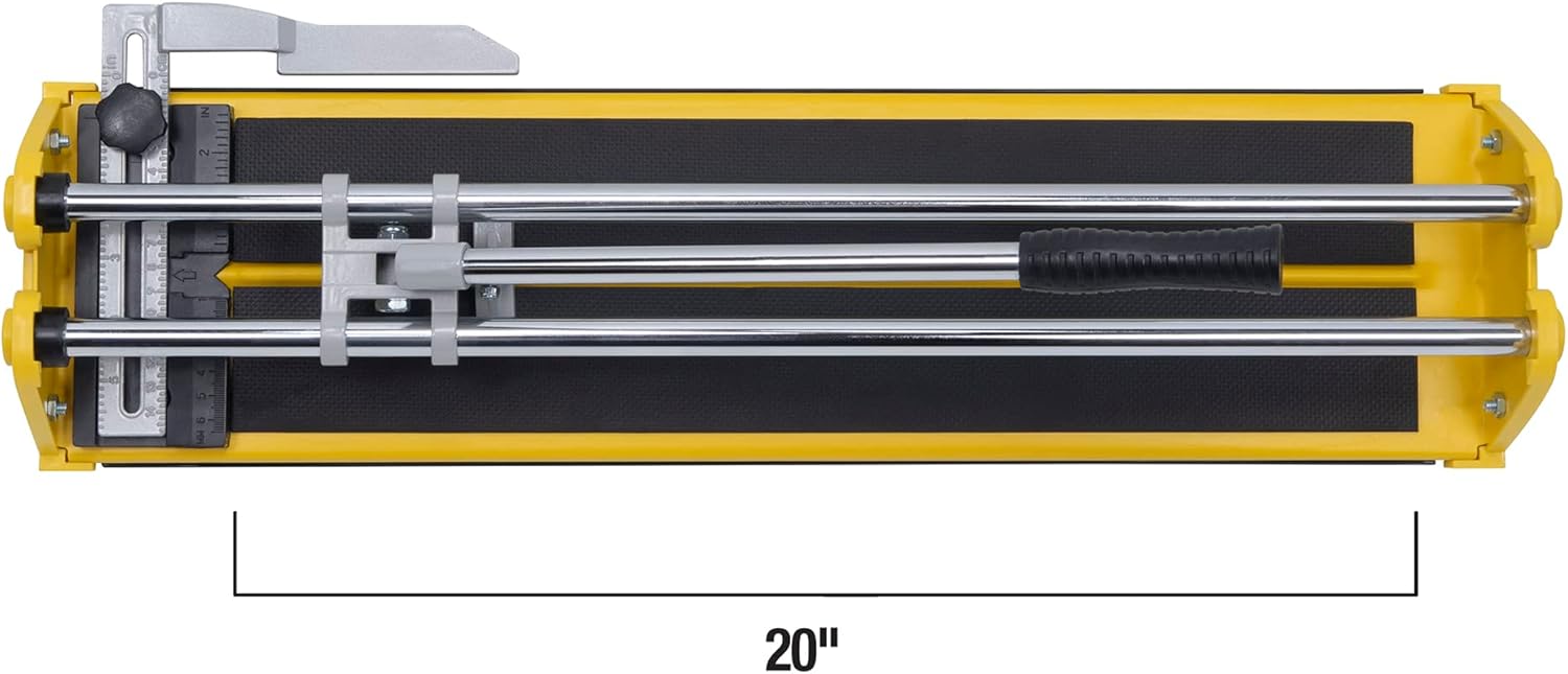 QEP 10220Q 20" Ceramic & Porcelain Tile Cutter with 1/2" Cutting Wheel