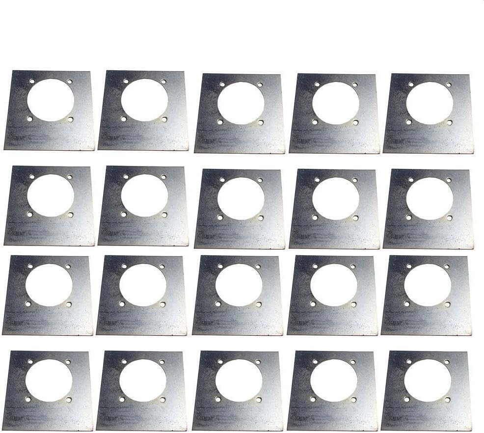 for Set of Twenty 949872 Heavy Duty Backing Plates Mounting Plates for Trailers