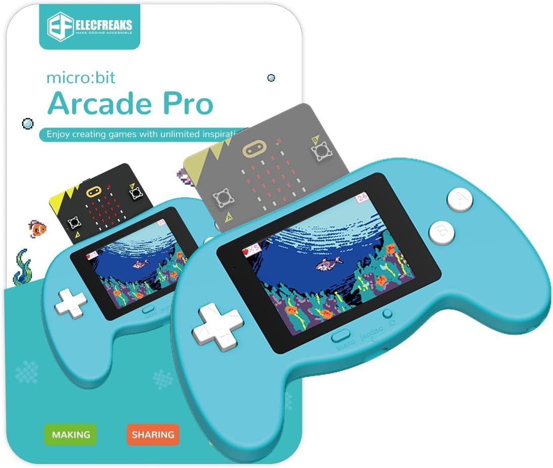 ELECFREAKS microbit Starter kit Retro Makecode Arcade, microbit Creat Coding Kit(Without microbit) 3 611apZP2AWL. AC SL1500