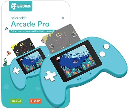 ELECFREAKS microbit Starter kit Retro Makecode Arcade, microbit Creat Coding Kit(Without microbit)