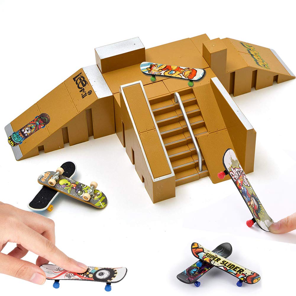 12x Finger Skateboards Mini Boards - Zufällige Muster Für Tricks & Spiel