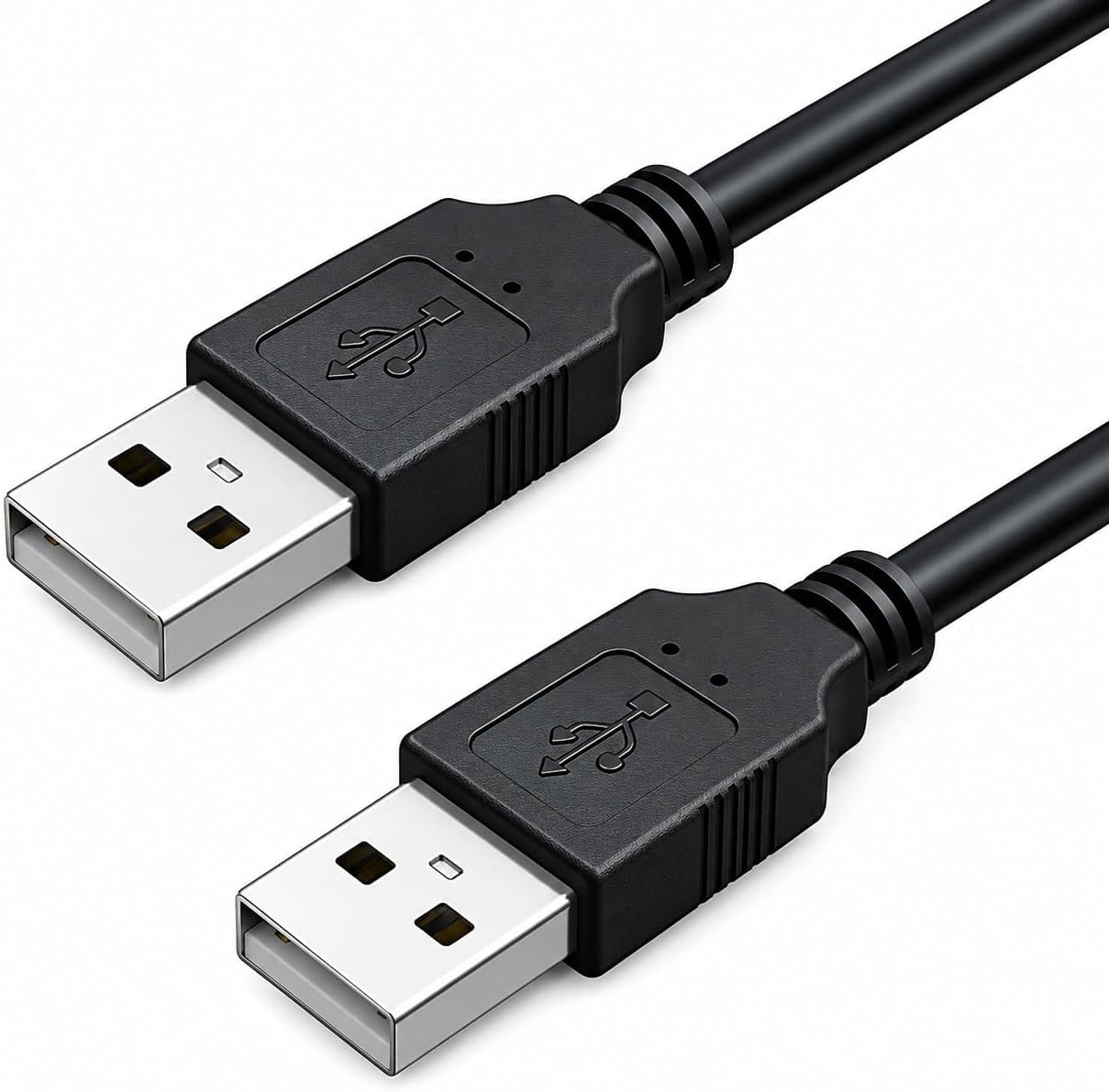 PrimeX PX-USB10 1 Metre USB to USB Erkek Kablo, USB-A Erkek Erkek Bağlantı Kablosu, Notebook Soğutucu USB Kablosu, USB Fan ve Uyumlu Cihazlar İçin 1 Metre USB Güç Bağlantı Kablosu