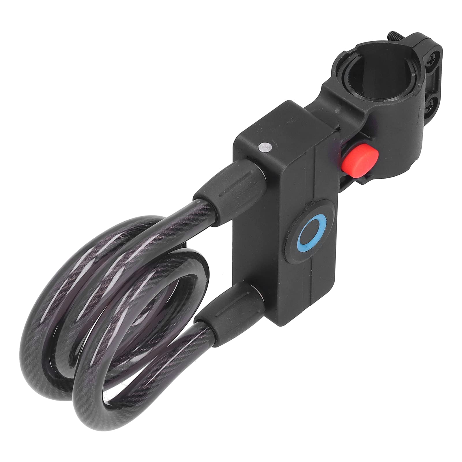 Lucchetto per Bicicletta con Impronta Digitale Lucchetto a Catena Bluetooth Portatile per Mountain Bike per Uso Esterno in Lega di Alluminio