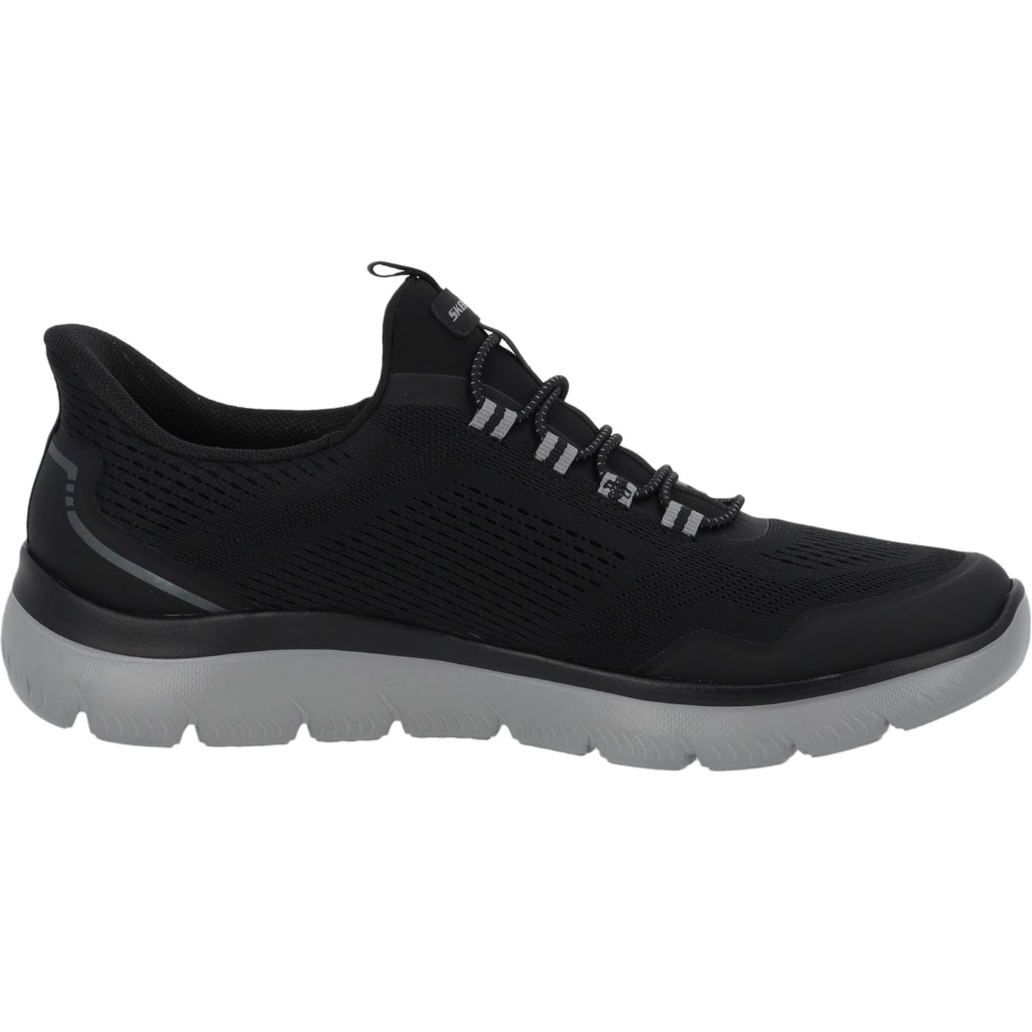 Skechers Herren Summits Top Rate Turnschuhe | Sneaker, Blau, Elastische Schnürsenkel, Memory Foam, Vegan, Herren, Schuhe