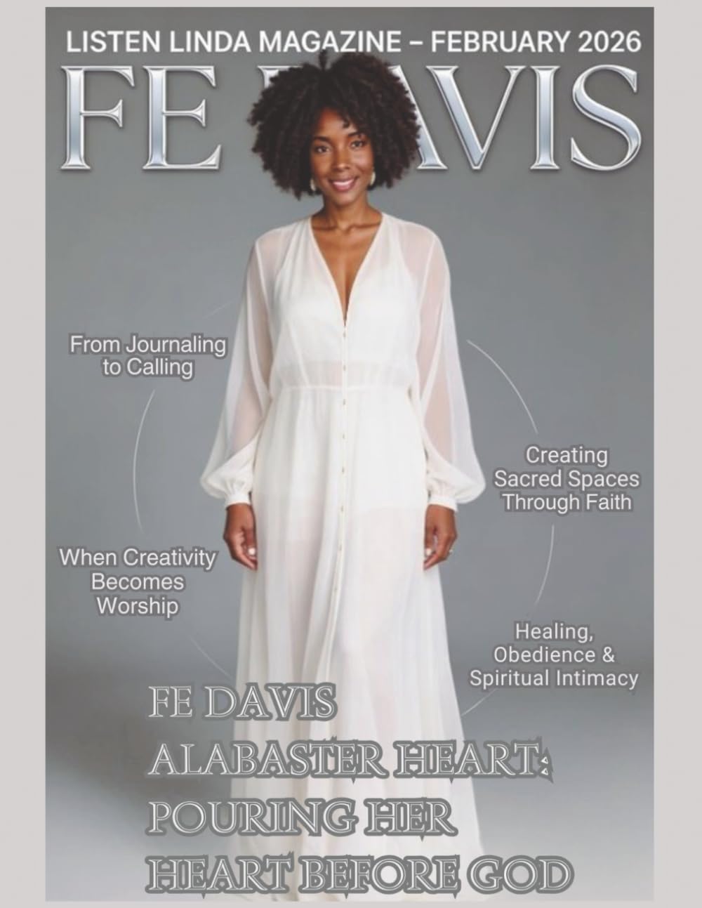 Listen Linda Magazine Fe Davis: Alabaster Heart: Pouring Her Heart Before God