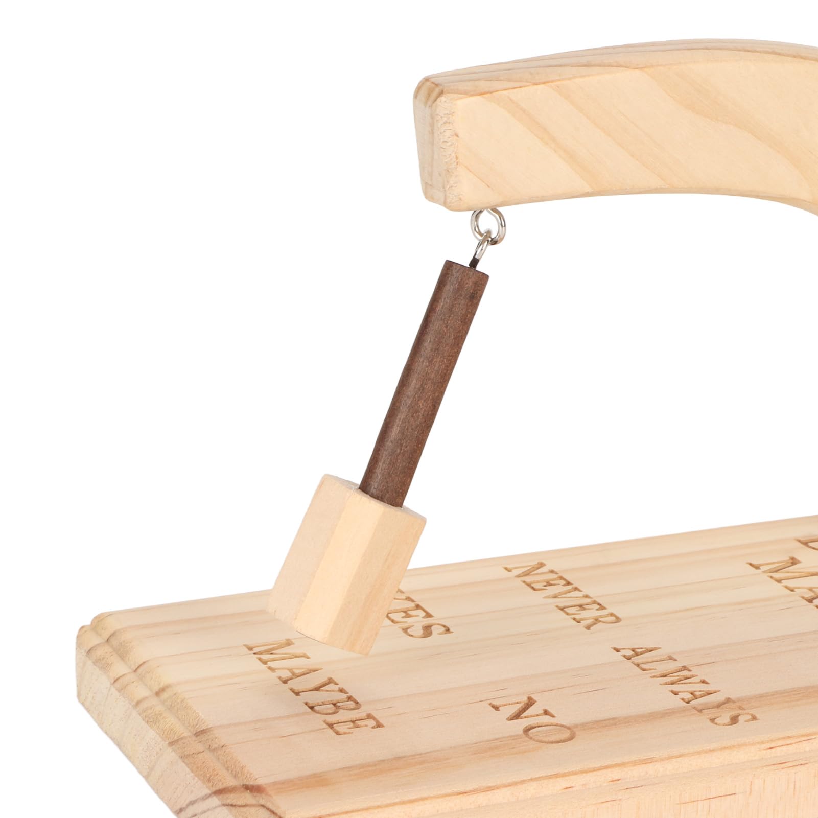 Decision Maker Magnetico in Legno, Selettore Magnetico Oscillante in Legno, Pendolo Oscillante Creativo e Trova la Risposta alla Tua Domanda per la Persona Indecisa