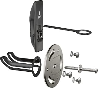 Moen SMA1005CH SecureMount Chrome Anchor - 300 lb Support, No-Stud Grab Bar Installation for Bathroom Safety