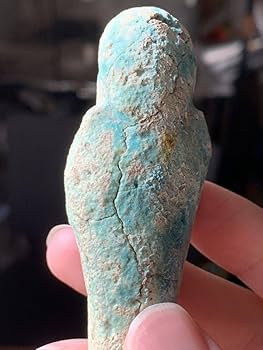 古代エジプト　副葬品　ファイアンス　ガンダーラ　ウシャブティ　出土　スカラベ印章 Amazon.co.jp: 古代エジプト出土 ウシャブティ ファイアンス