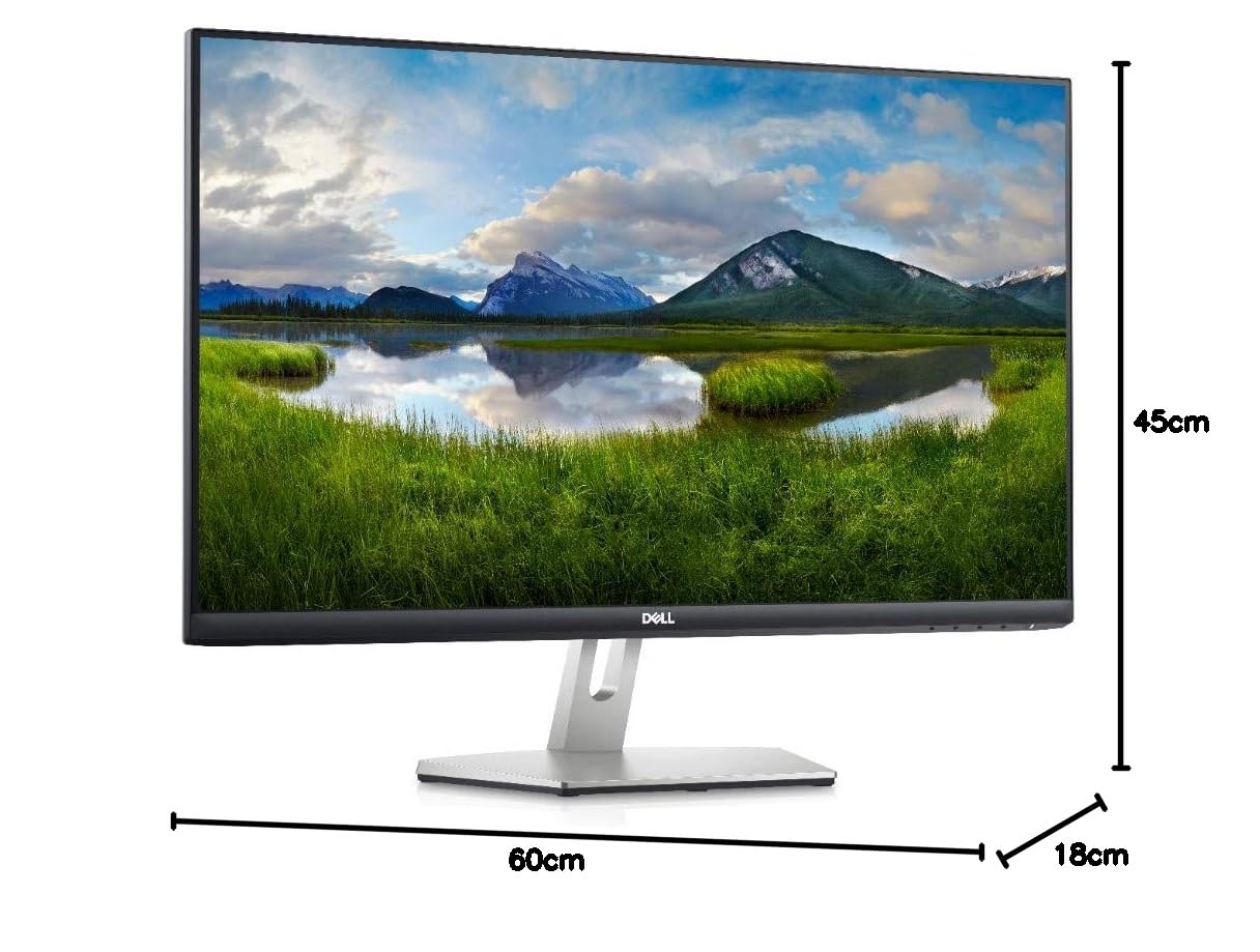 Dell S2725HS 27 Inch Full HD (1920x1080) Monitor, 75Hz, IPS, 4ms