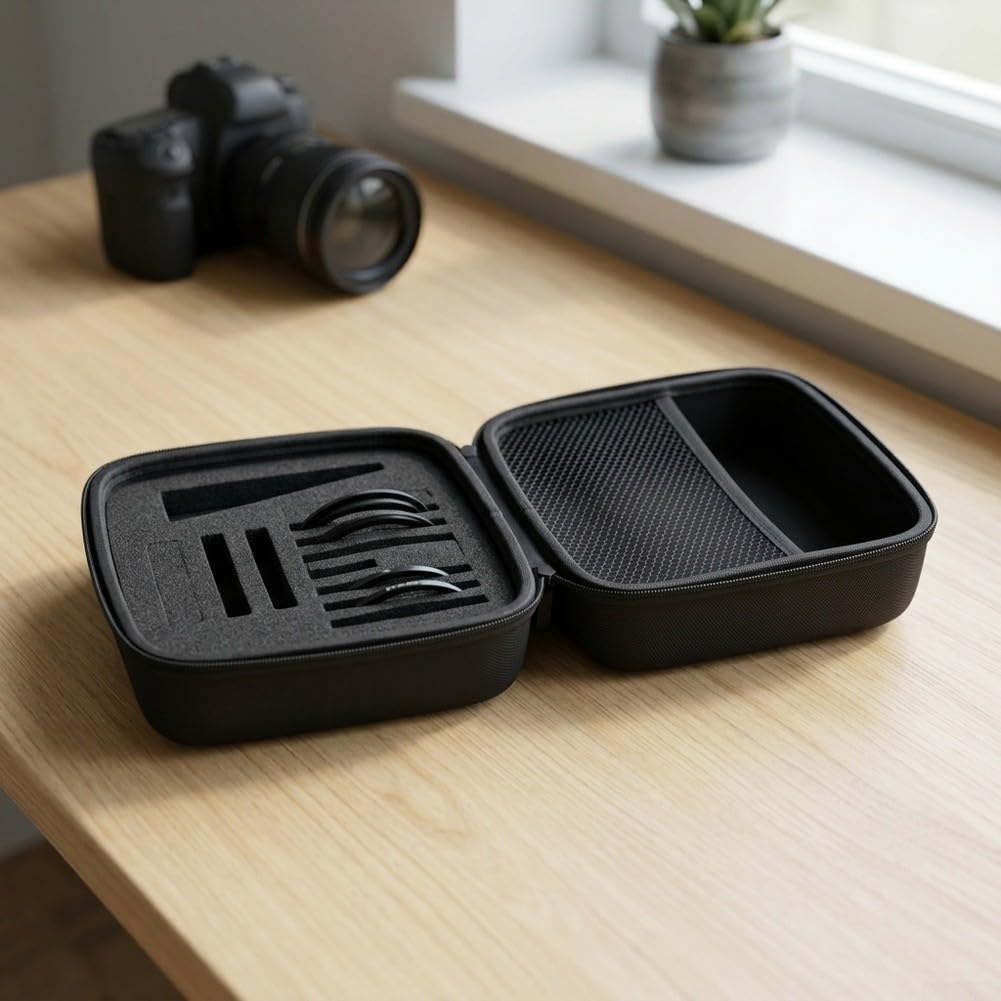 para filtro para portátil 18x18cm Malla Espuma Negro para filtro(Filter bag -67mm)
