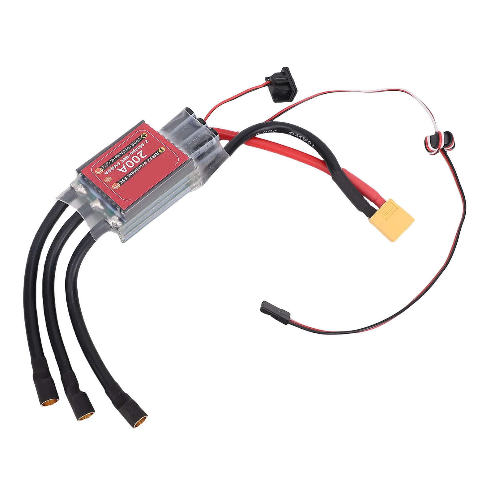 YUYTE Regulator Obrotów RC Brushless z Oprogramowaniem AM32, Precyzyjna