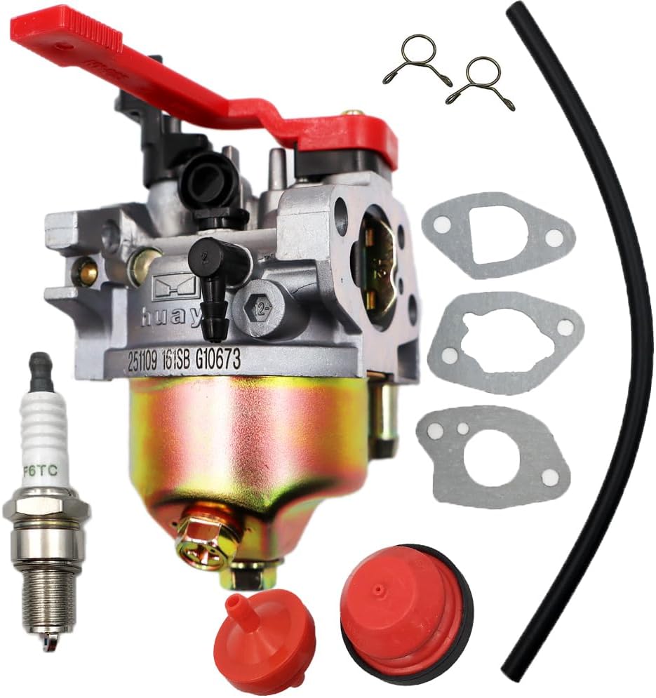 Huayi 161SB OEM Carburetor Compatible with Troy Bilt 31AS2S5G766 Squall 179E Snowblower Carb Assembly
