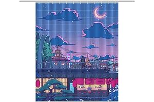 Japanese Anime One Piece Shower Curtain