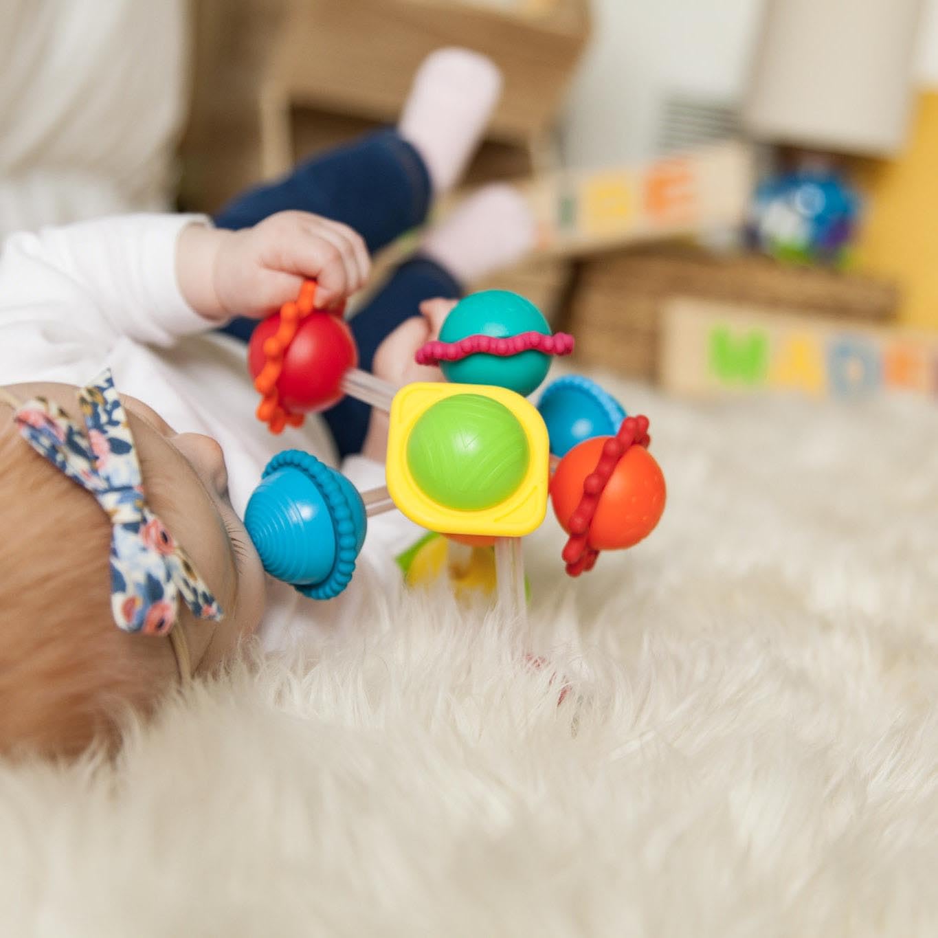 Fat Brain Toys Wimzle Sensory Fidget Toys for Toddlers Babies 6 Months product thumbnail 4