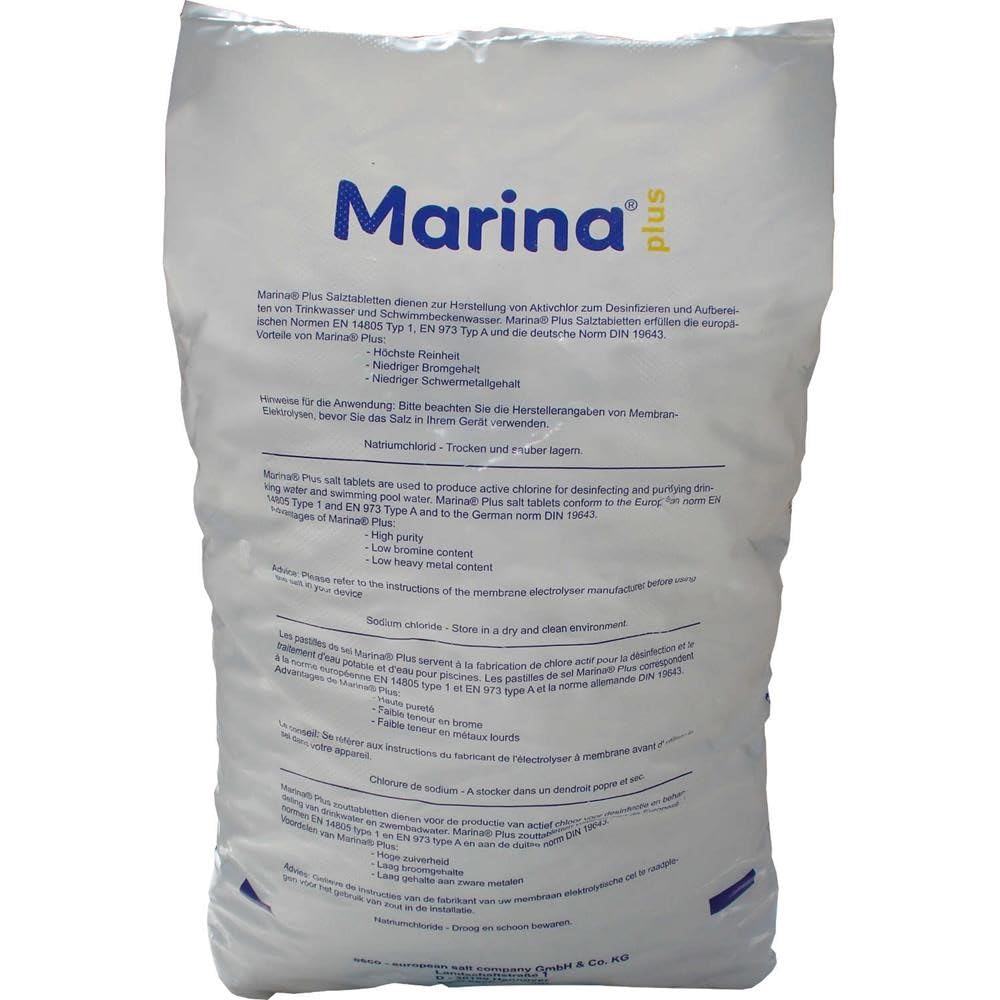 Marina® Plus 25kg Salztabletten Regeneriersalz Wasserenthärtung Wasserenthärter