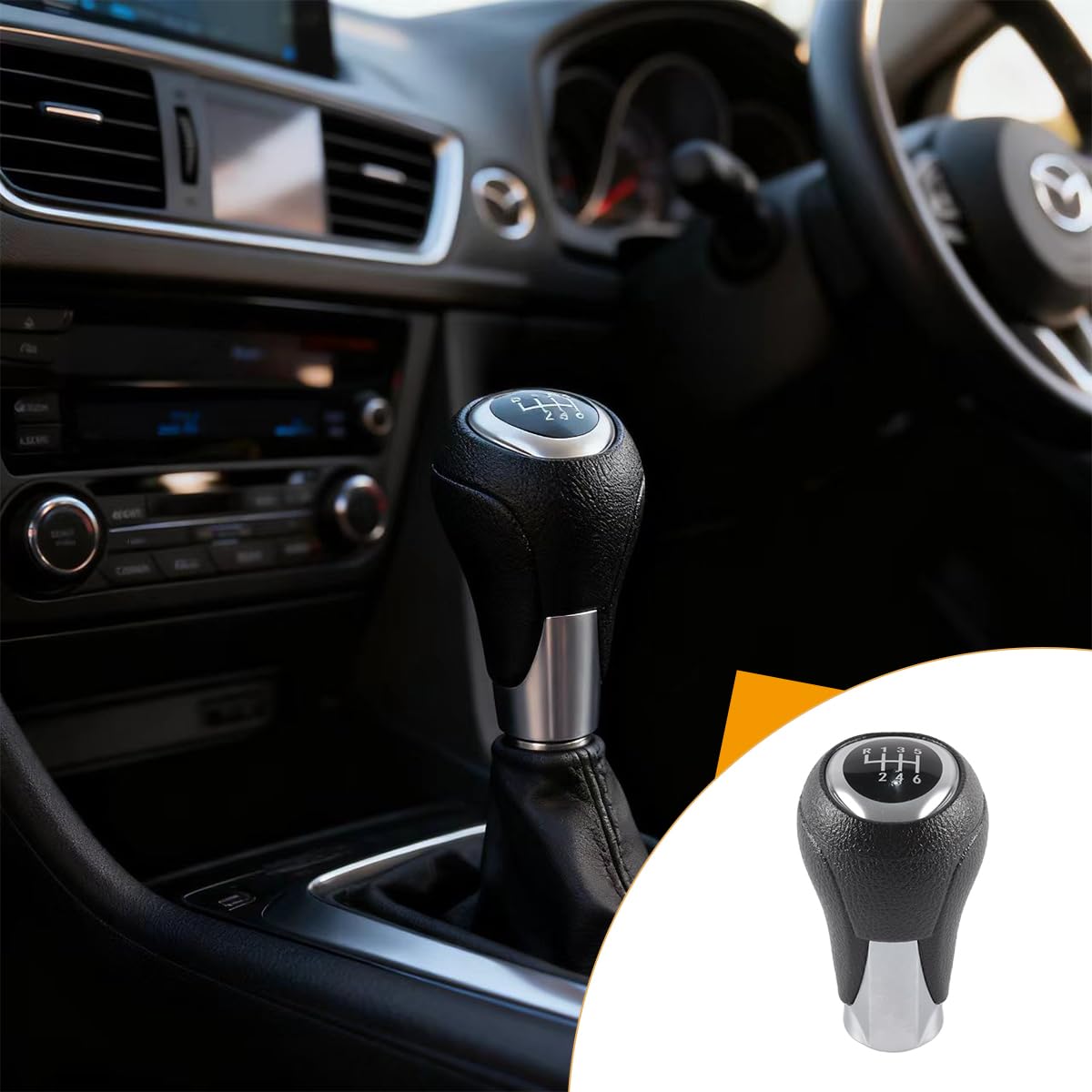 Ausi Perilla De Cambio Manual De 6 Velocidades Para Mazda 2, 3, 6, CX-3, CX-5, Transmisión Manual, Palanca De Cambios Para Caja De Cambios Automotriz
