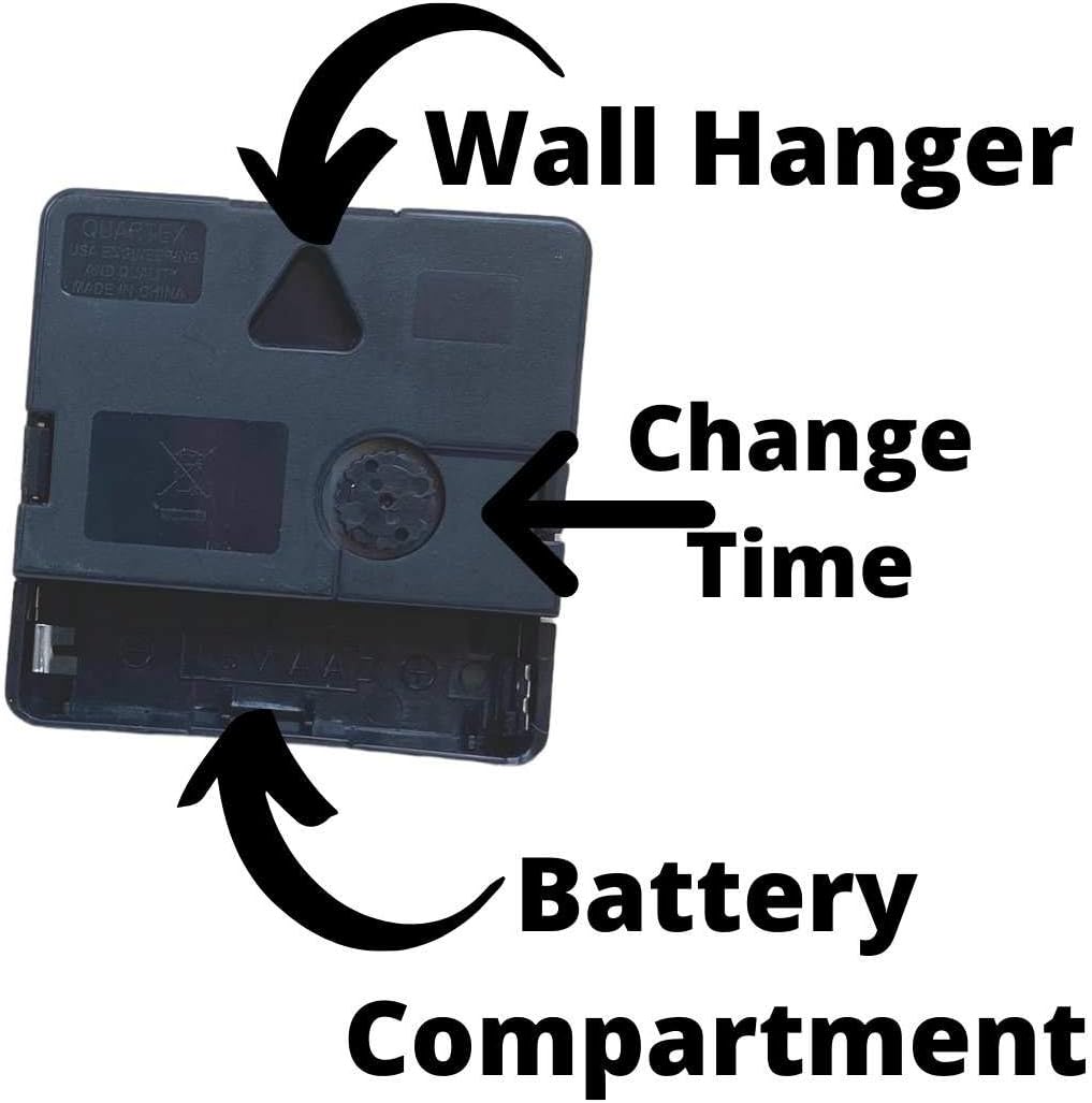 Ring Wall Clock | Fantasy Themed Wall Décor | 14" Handmade Wood Clock | Made in The USA